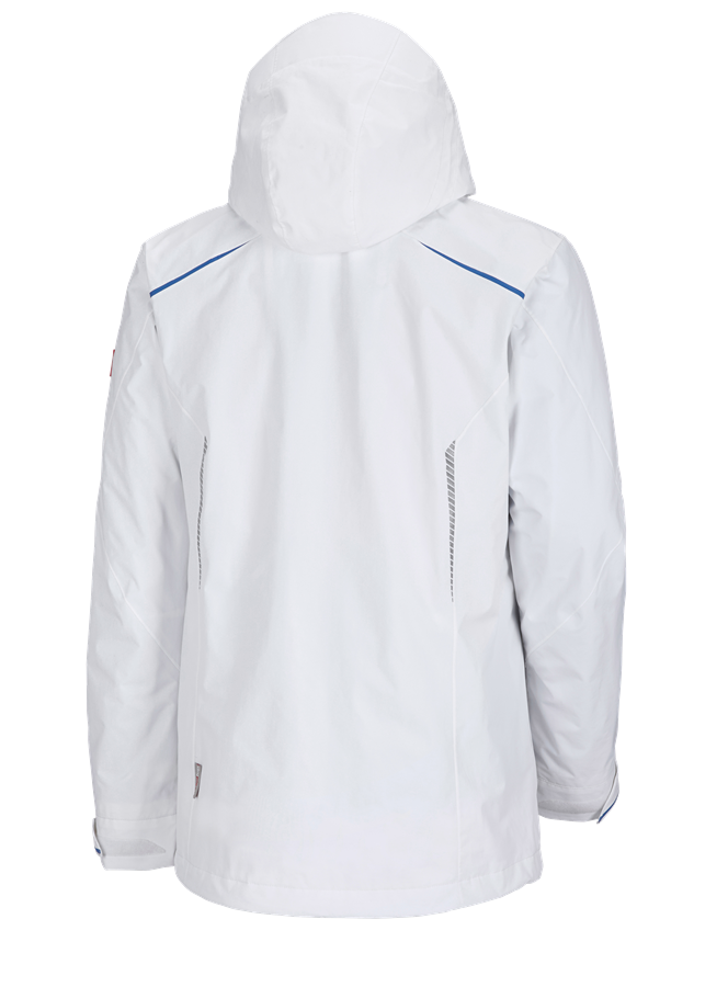 Secondary image 3 in 1 functional jacket e.s.motion 2020, men's white/gentianblue
