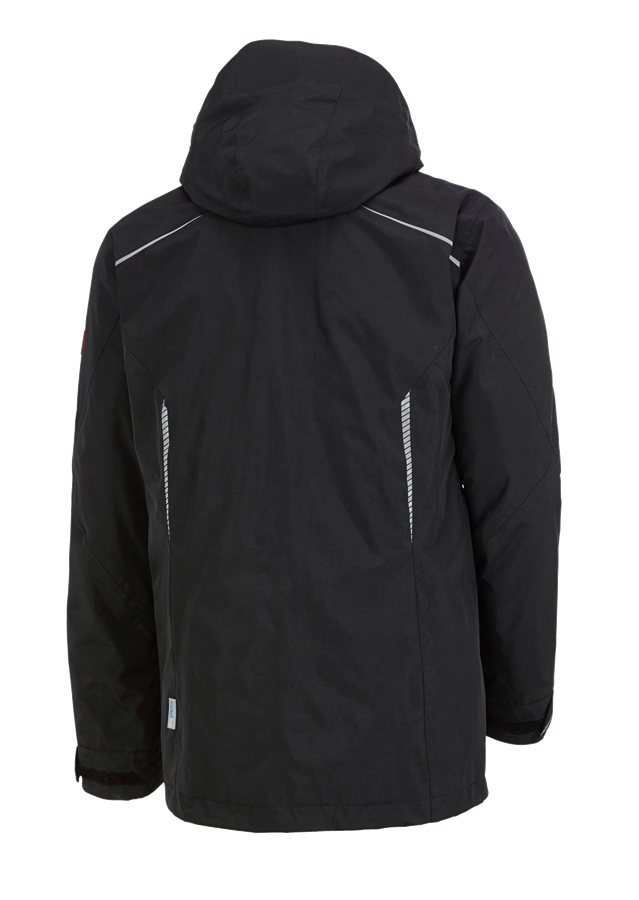 Secondary image 3 in 1 functional jacket e.s.motion 2020, men's black/platinum