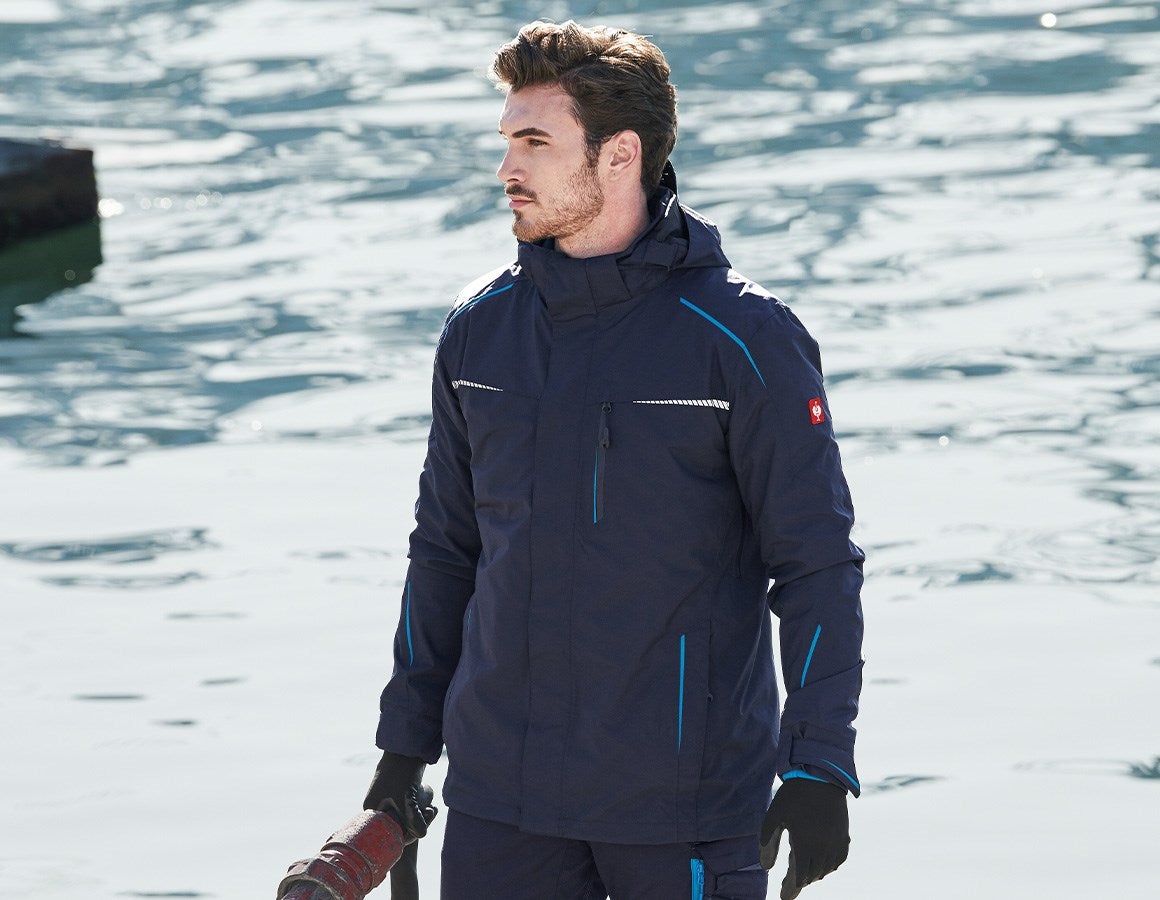 Main action image 3 in 1 functional jacket e.s.motion 2020, men's navy/atoll