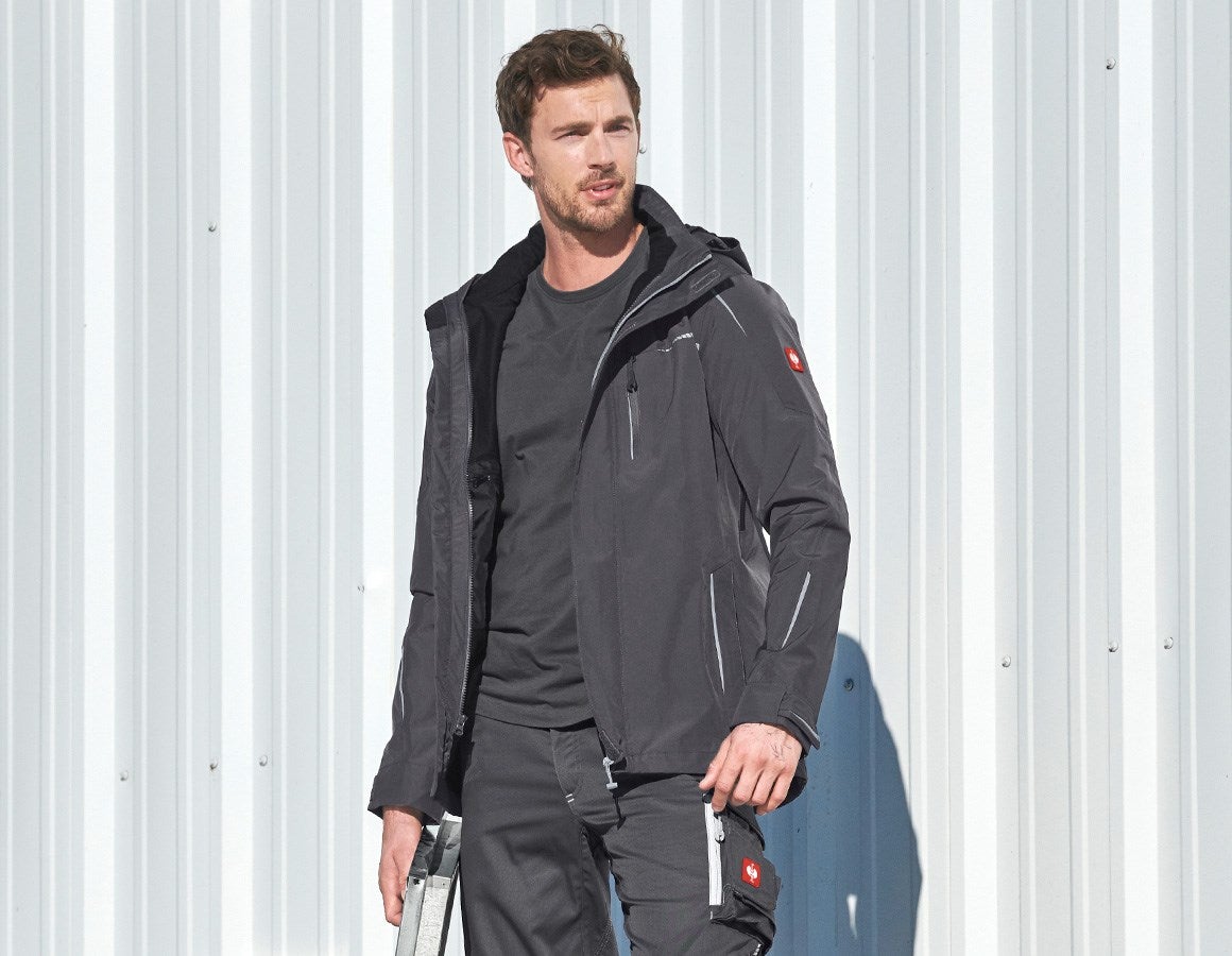 Main action image 3 in 1 functional jacket e.s.motion 2020, men's anthracite/platinum