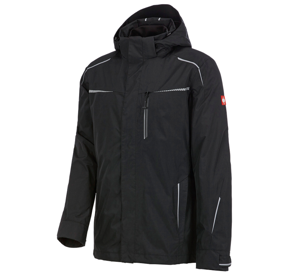 Primary image 3 in 1 functional jacket e.s.motion 2020, men's black/platinum