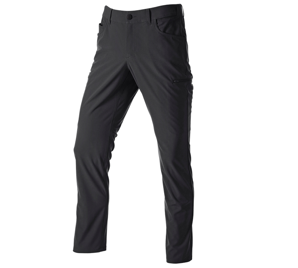 Primary image 5-pocket work trousers Chino e.s.work&travel black