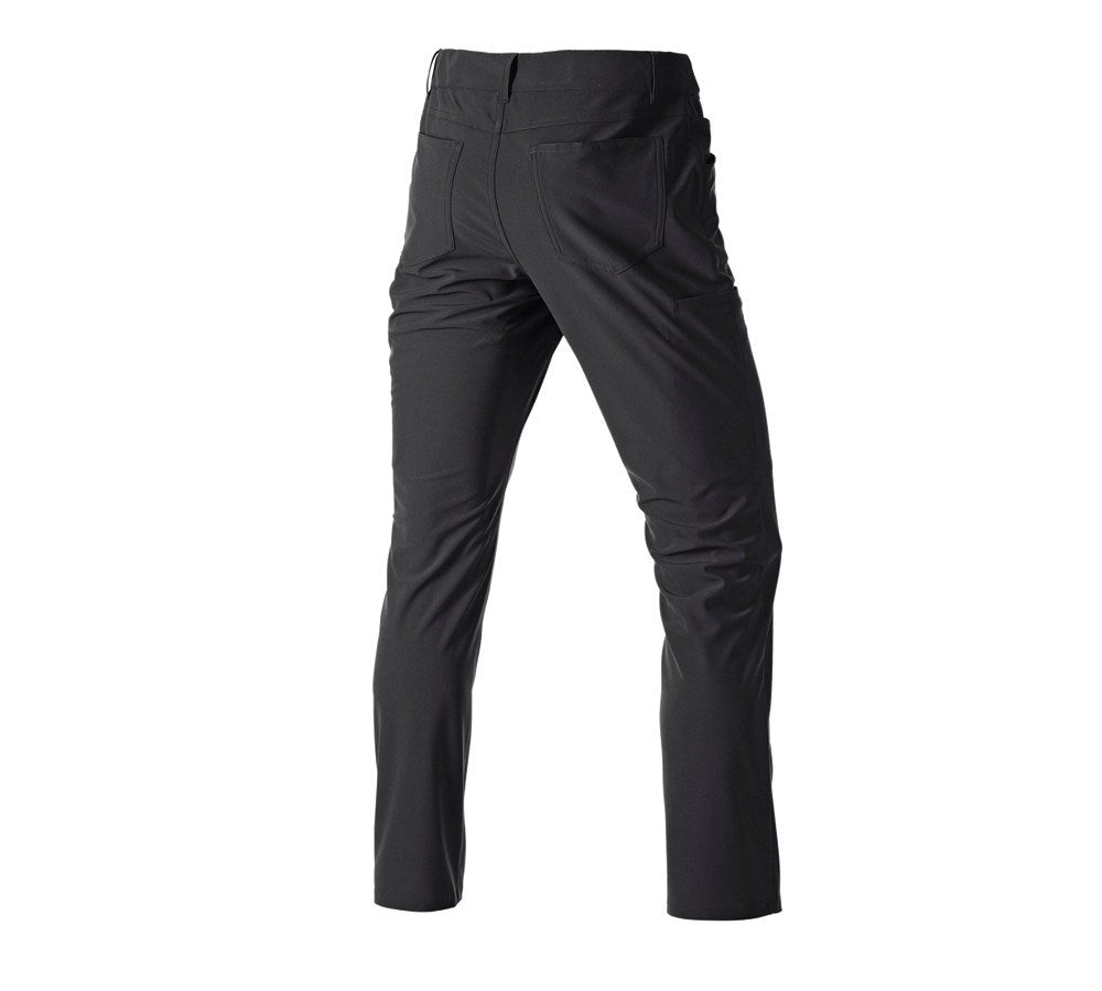 Secondary image 5-pocket work trousers Chino e.s.work&travel black