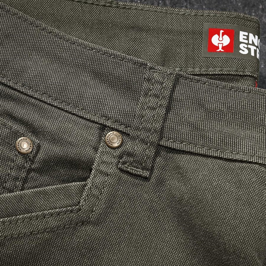 Detailed image 5-pocket Trousers e.s.vintage disguisegreen