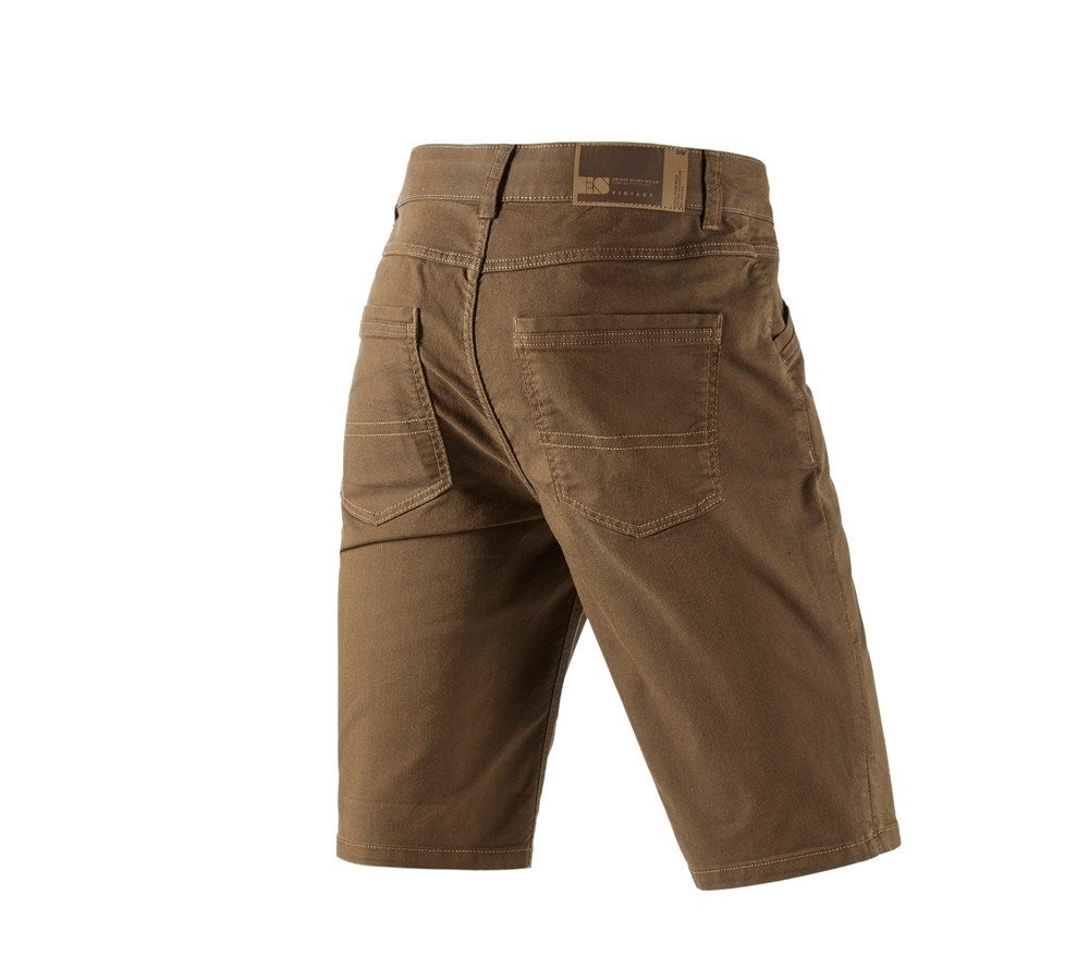 Secondary image 5-pocket shorts e.s.vintage sepia