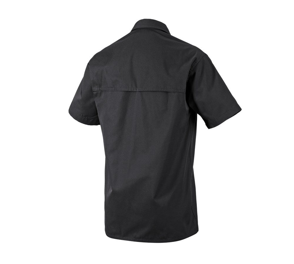 Secondary image Work shirt e.s.classic, short sleeve black