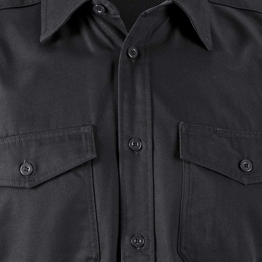 Detailed image Work shirt e.s.classic, short sleeve black