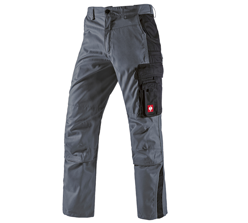 Primary image Trousers e.s.active grey/black