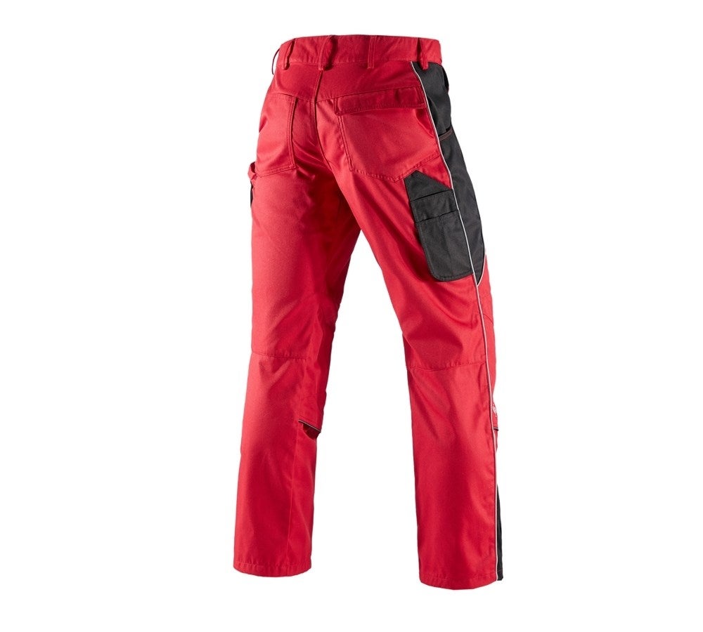 Secondary image Trousers e.s.active red/black