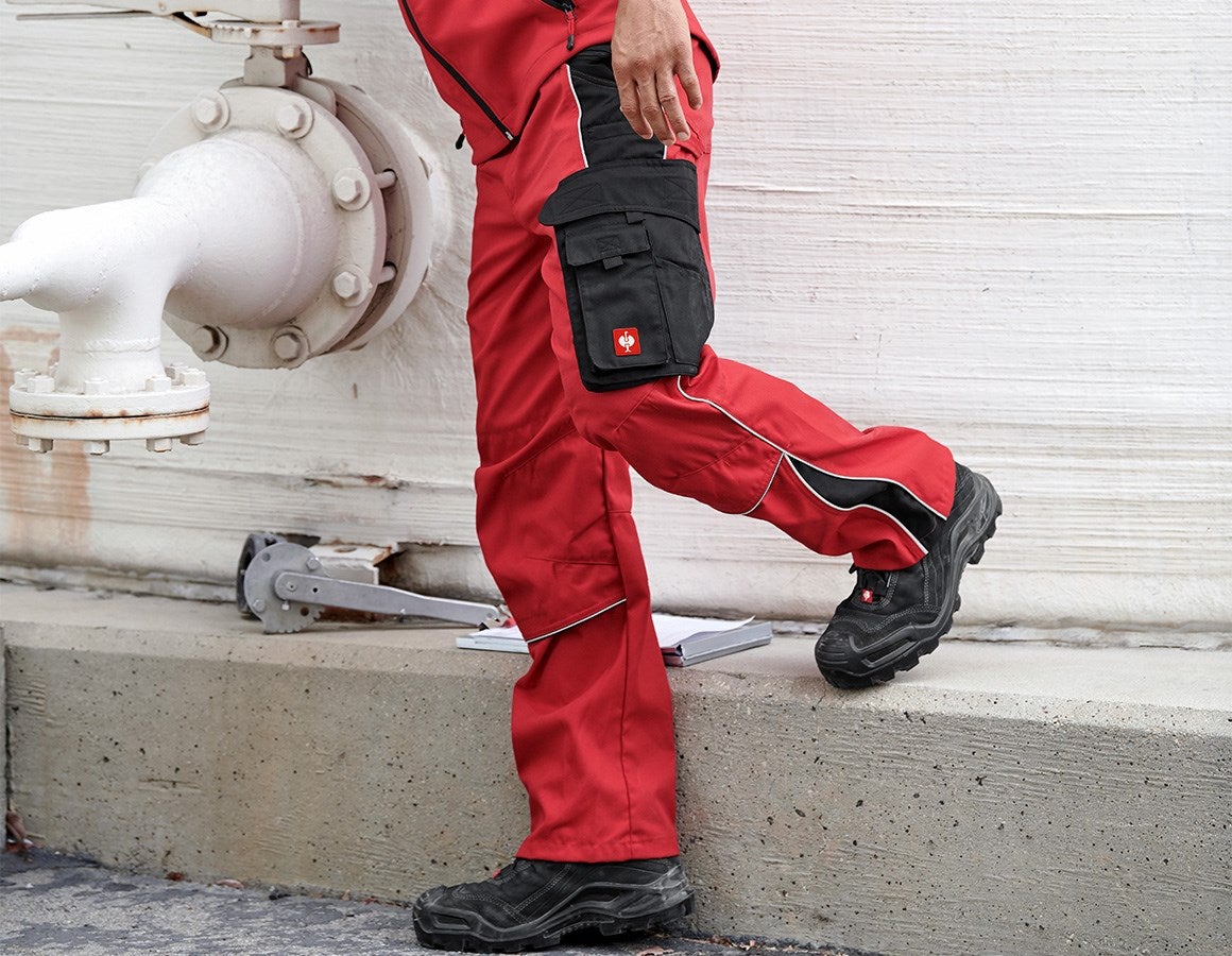 Main action image Trousers e.s.active red/black