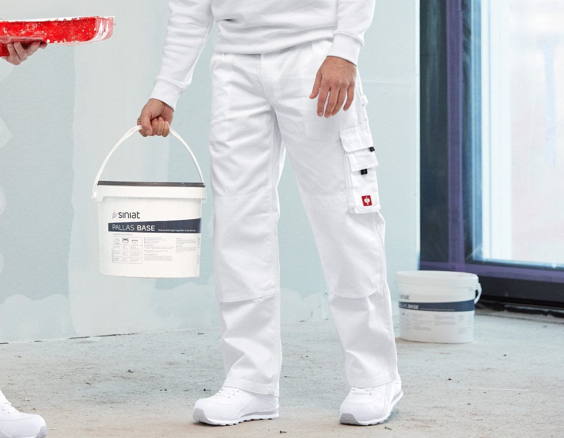 Main action image Trousers e.s.classic  white