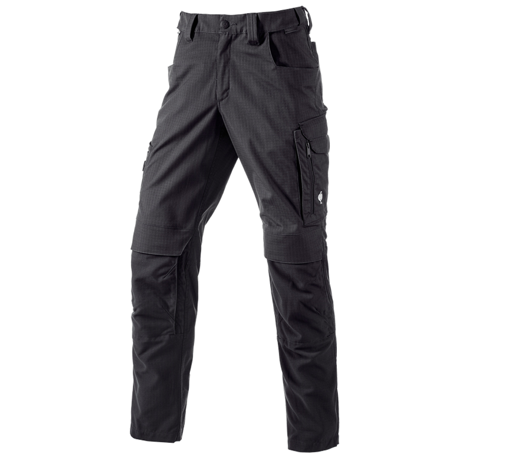 Primary image Trousers e.s.concrete solid black