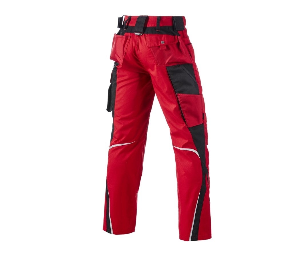 Secondary image Trousers e.s.motion red/black