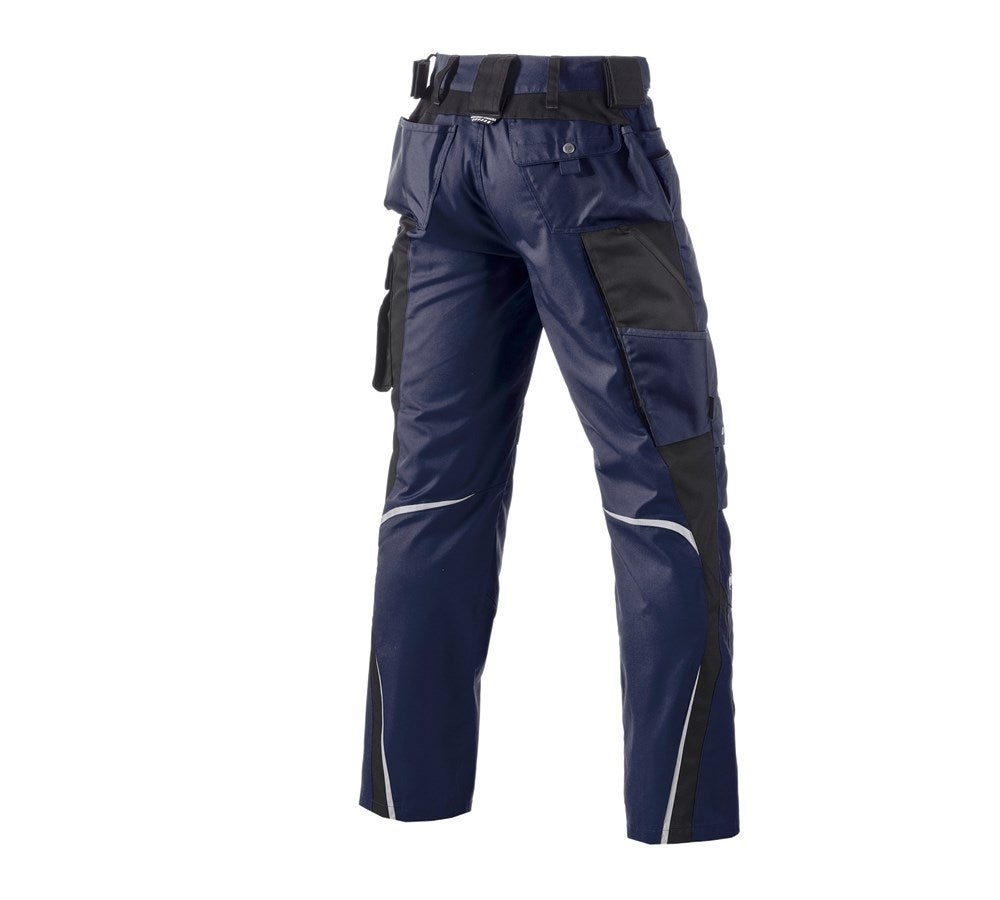 Secondary image Trousers e.s.motion navy/black