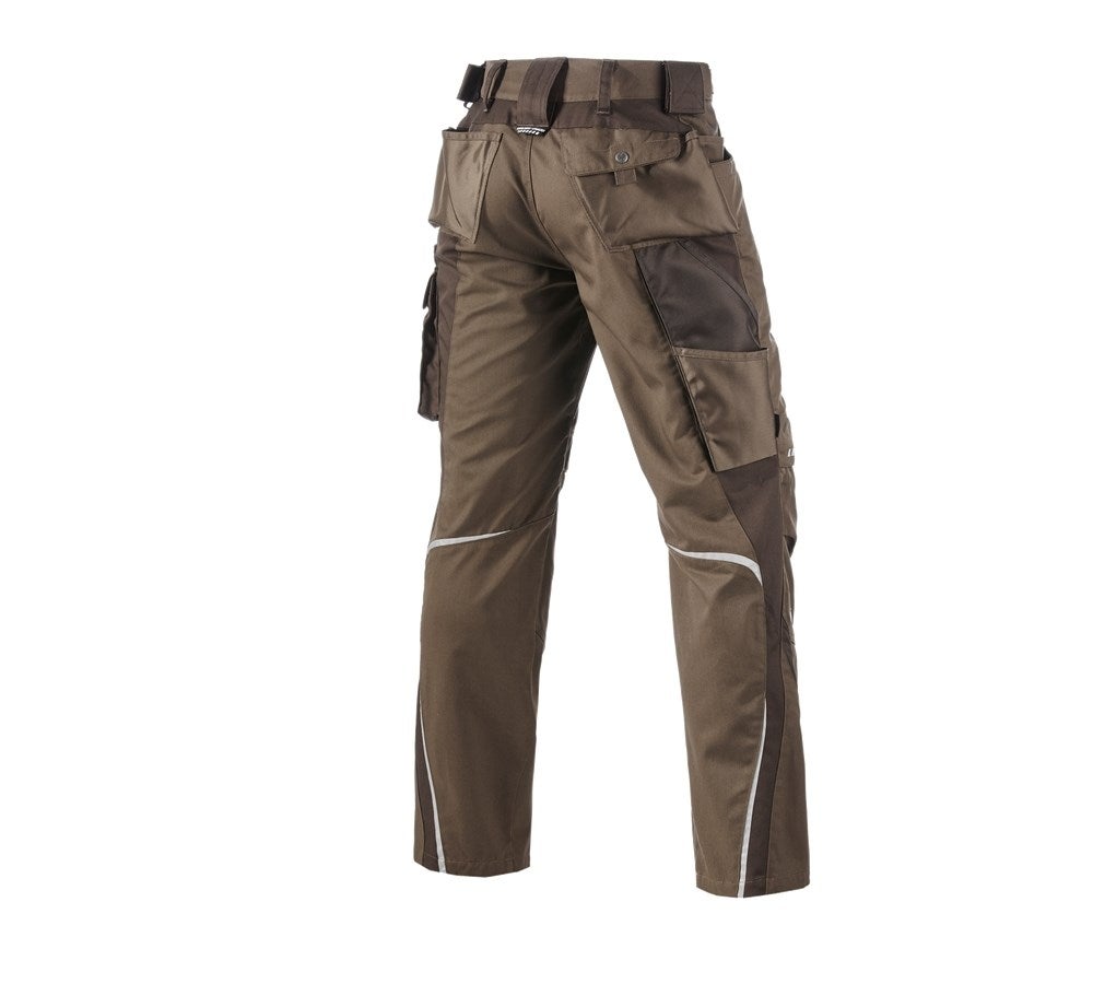 Secondary image Trousers e.s.motion hazelnut/chestnut