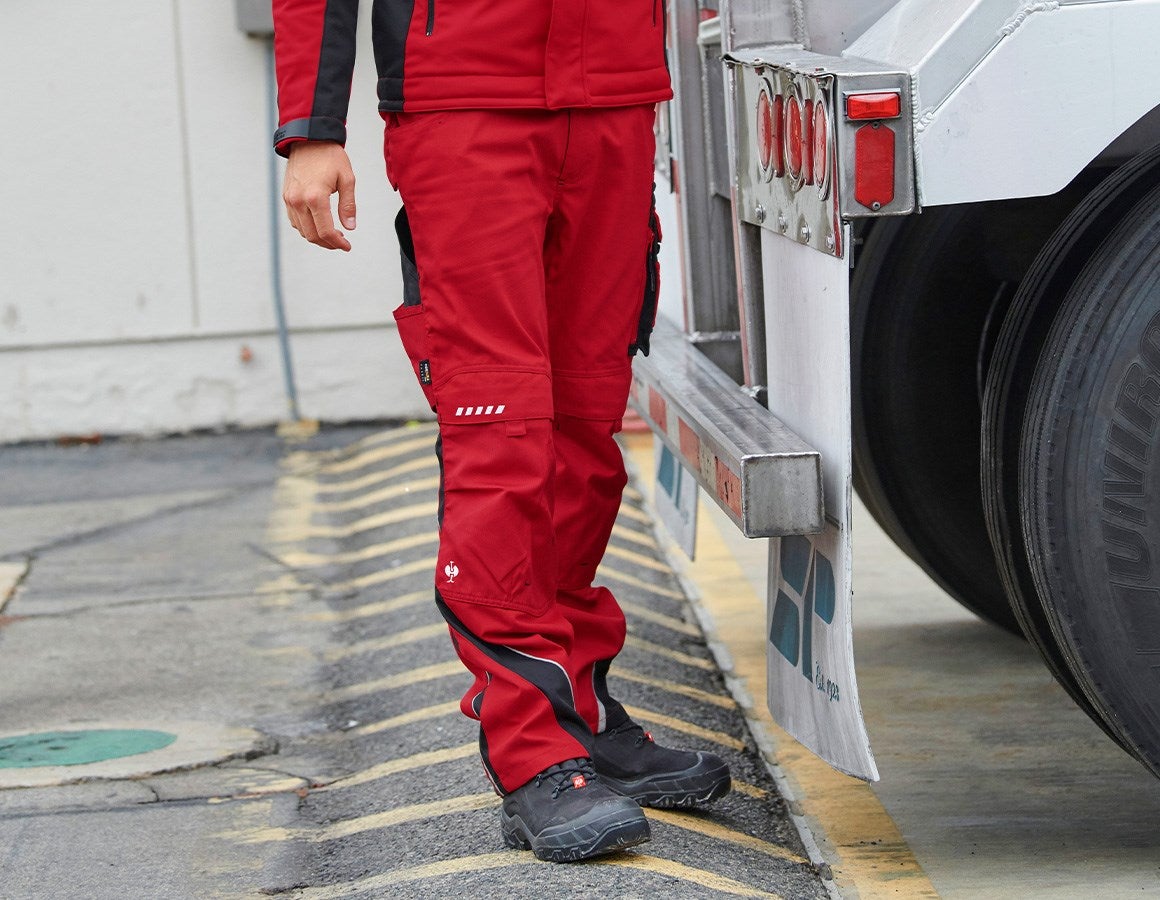 Additional image 1 Trousers e.s.motion red/black