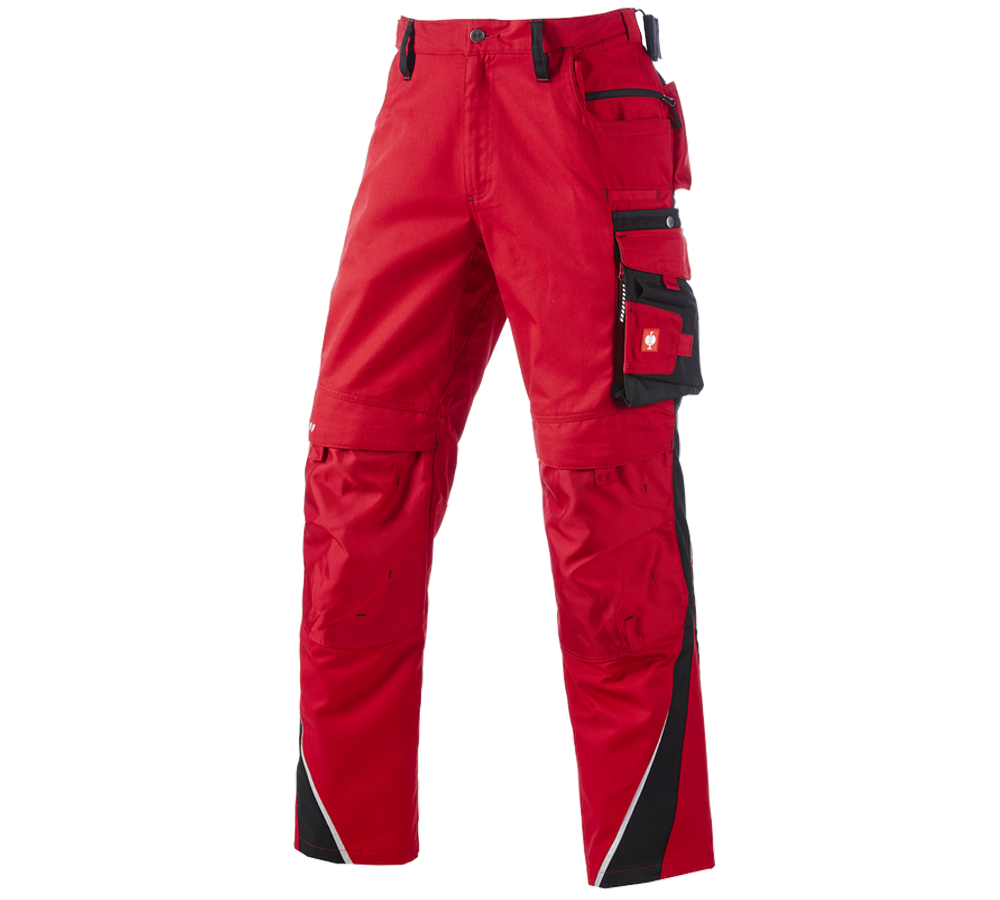 Primary image Trousers e.s.motion red/black