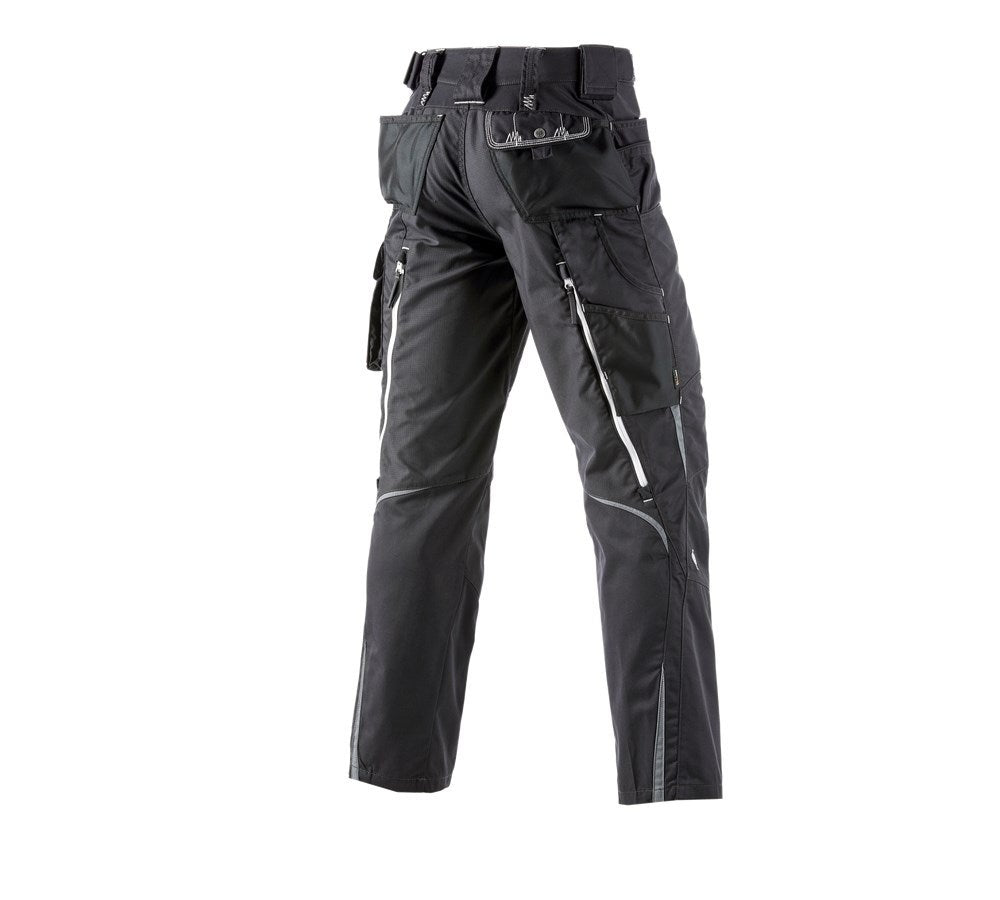 Secondary image Trousers e.s.motion Summer tar/graphite/cement