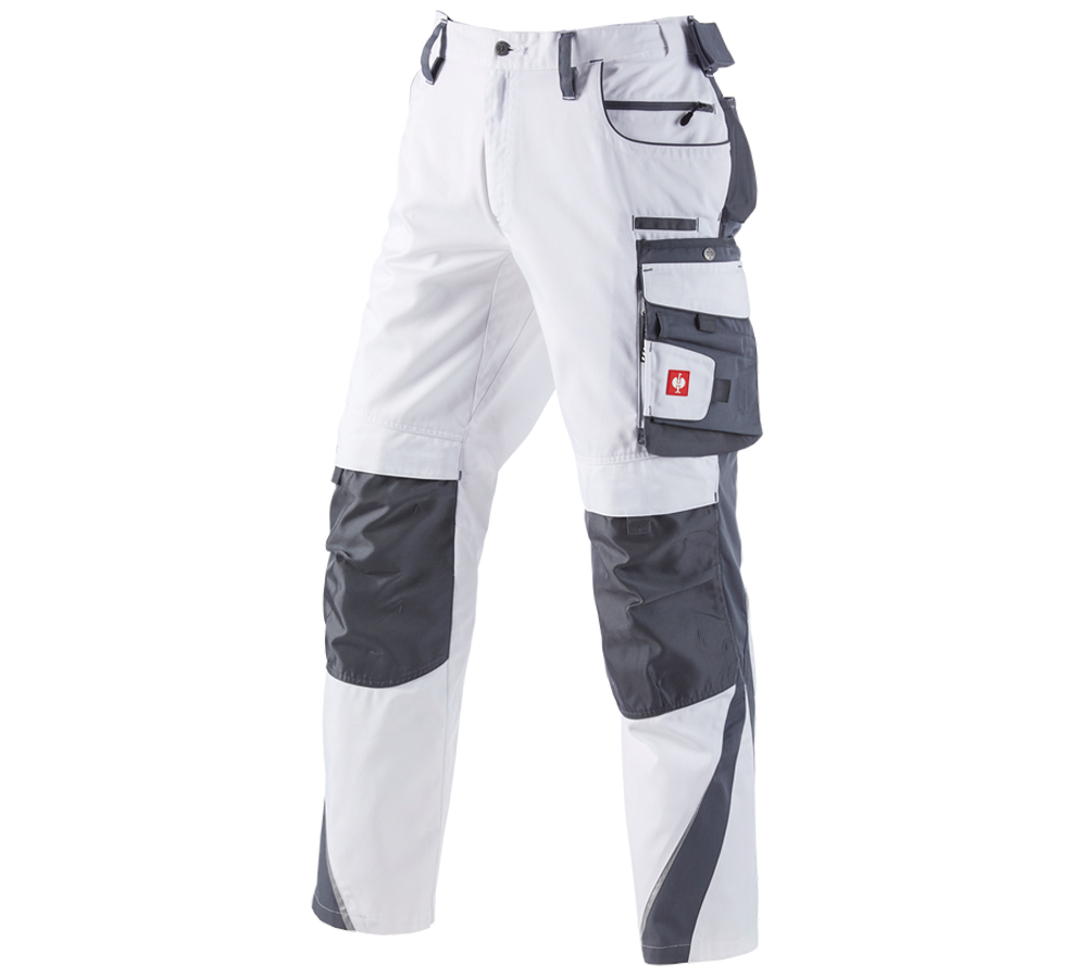 Primary image Trousers e.s.motion Winter white/grey