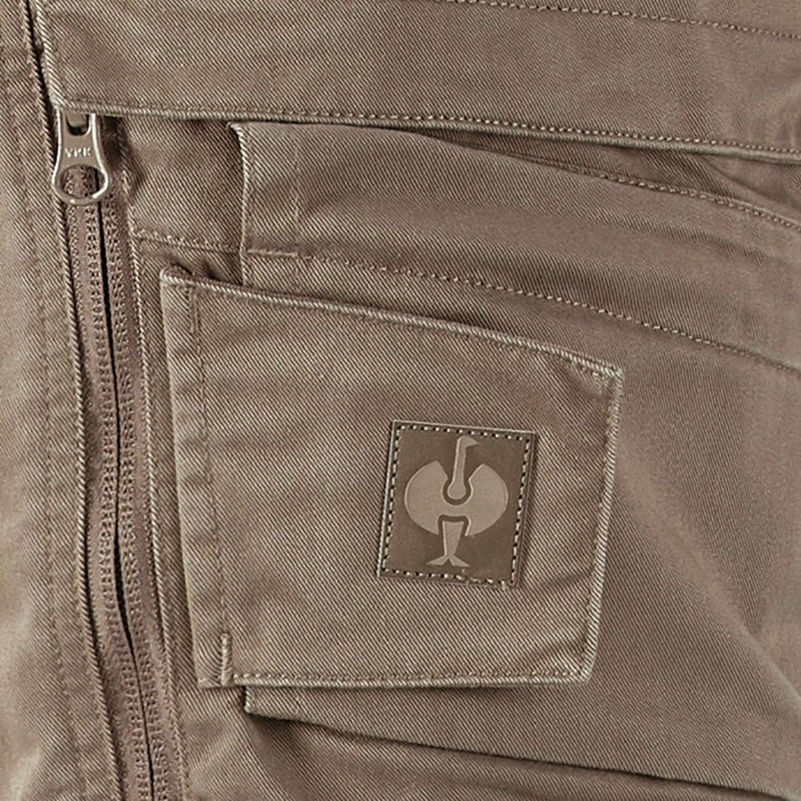 Detailed image Trousers e.s.motion ten ashbrown