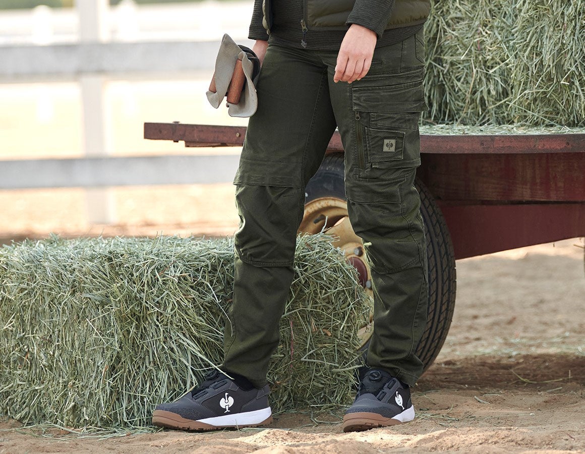 Main action image Trousers e.s.motion ten, ladies' disguisegreen