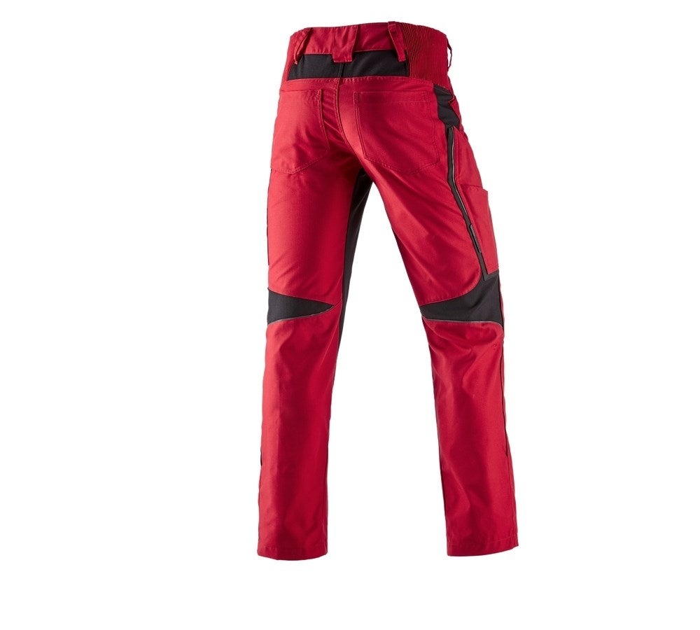 Secondary image Trousers e.s.vision, men's red/black