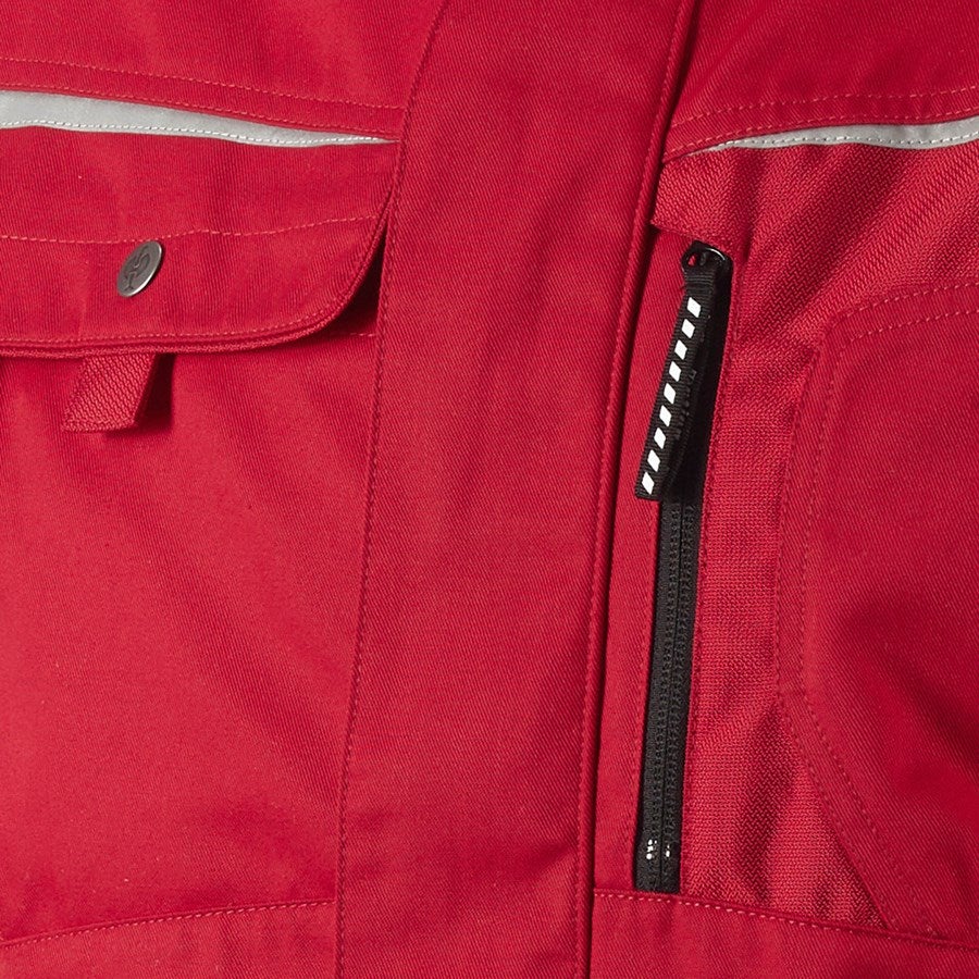 Detailed image Jacket e.s.motion red/black