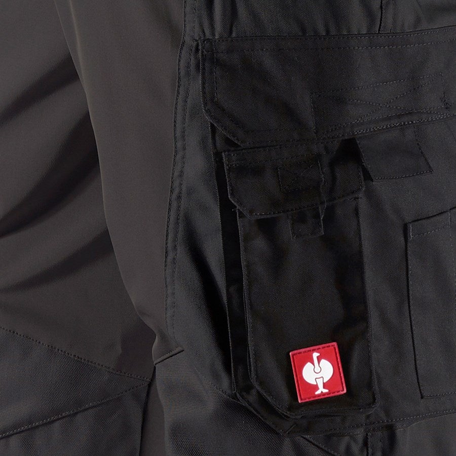 Detailed image Cargo trousers e.s. comfort black