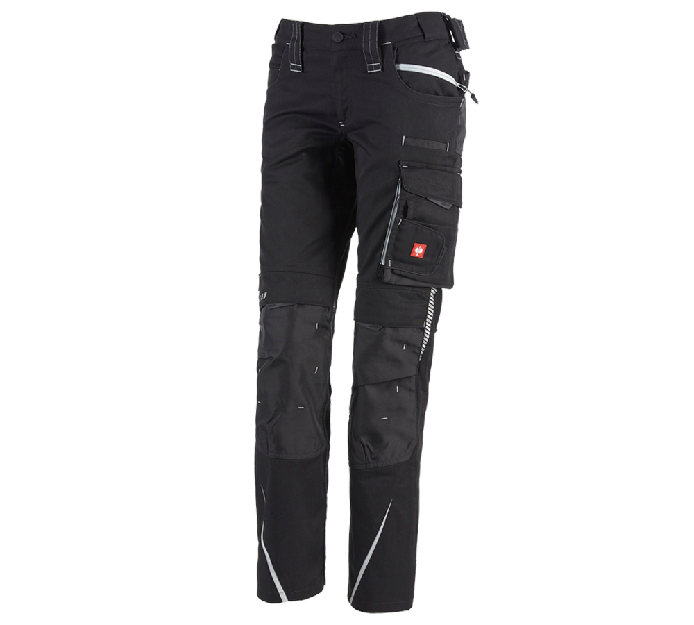 Primary image Ladies' trousers e.s.motion 2020 black/platinum