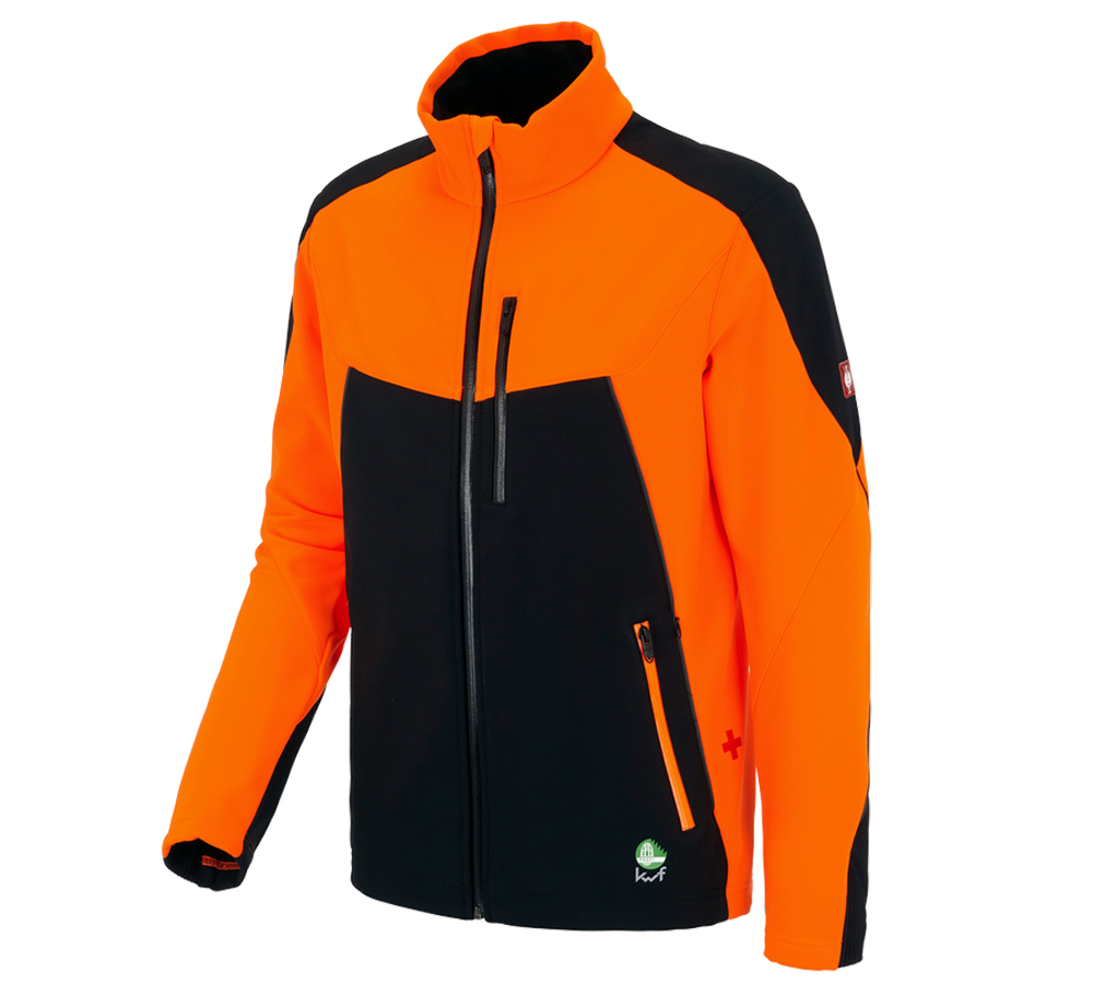 Primary image Forestry jacket e.s.vision high-vis orange/black