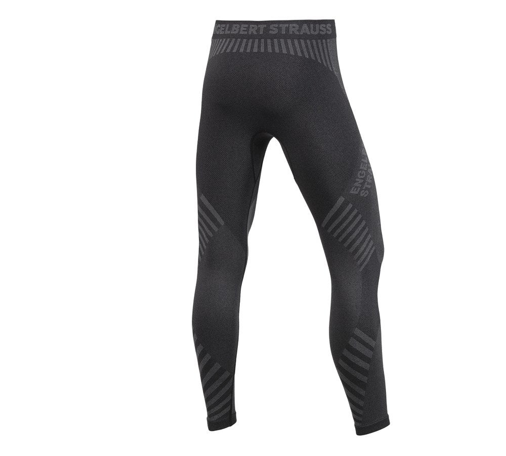 Secondary image Functional long-pants e.s.trail seamless-warm black/basaltgrey