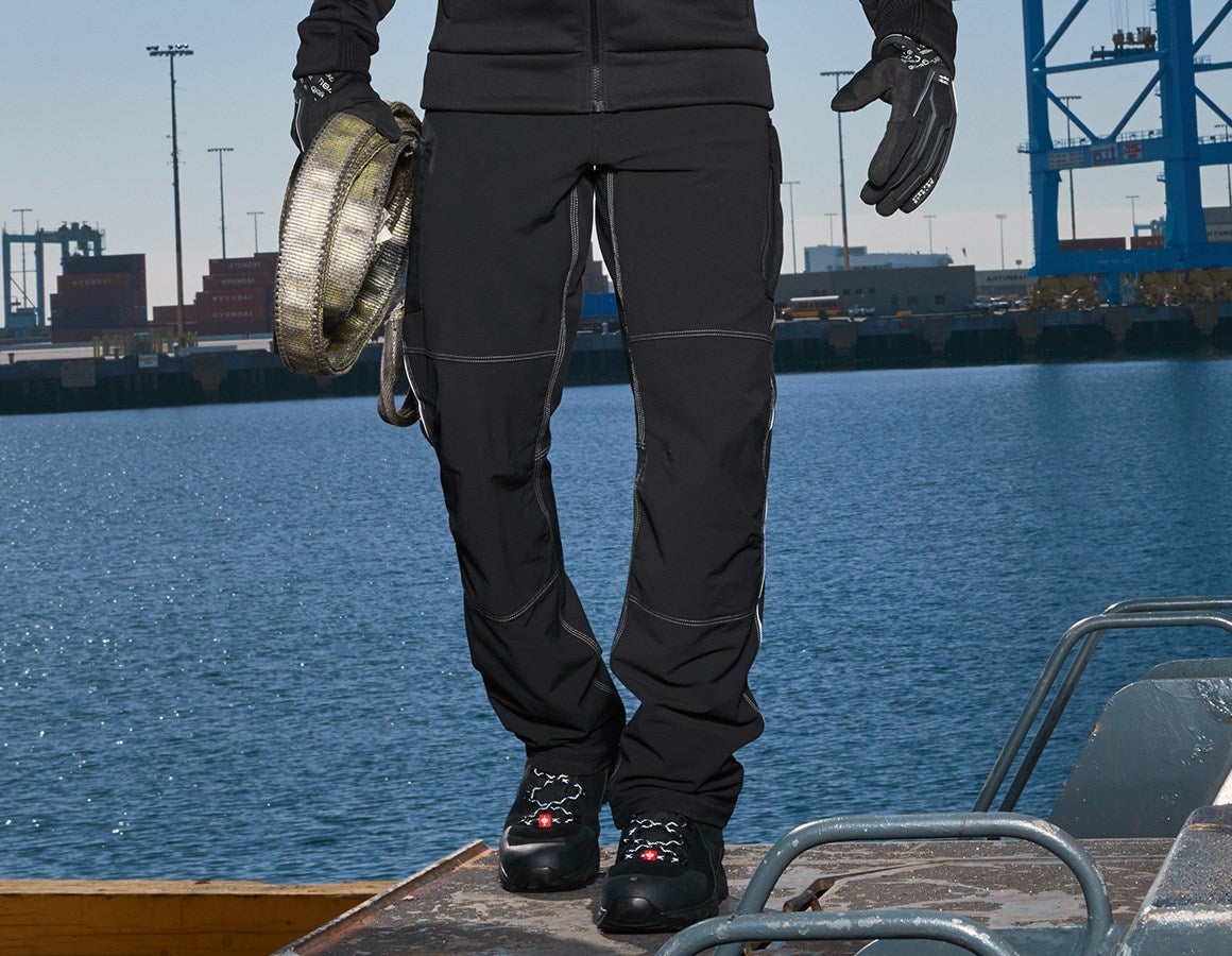 Main action image Functional cargo trousers e.s.dynashield black