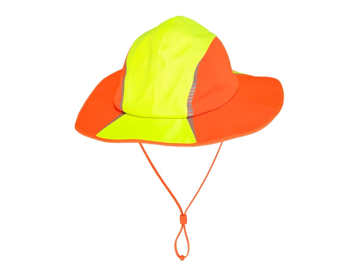Primary image Functional rain hat e.s.motion 2020 high-vis yellow/high-vis orange