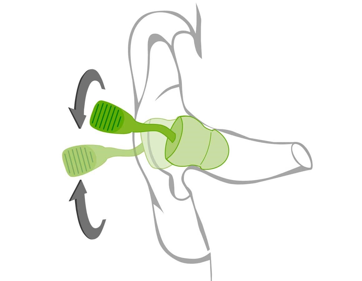 Additional image 4 Ear plugs Twisters green