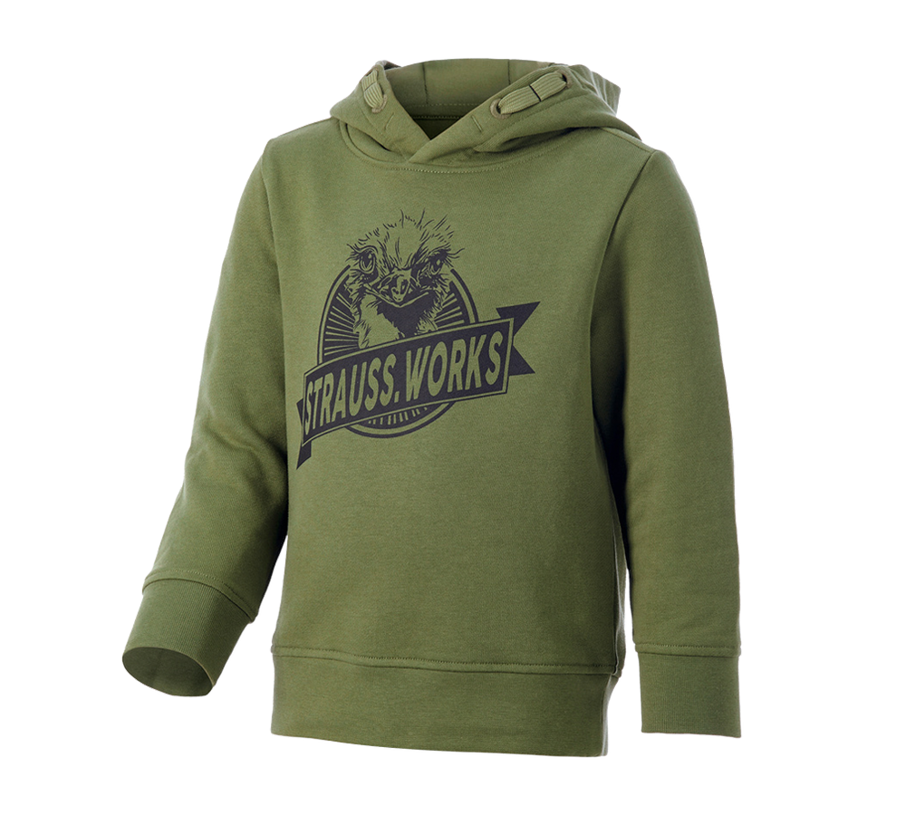 Primary image Hoody sweatshirt e.s.iconic works, children's mountaingreen