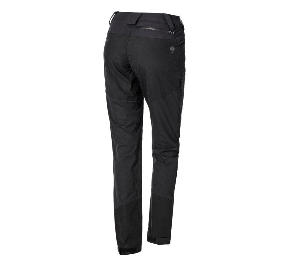 Secondary image Hybrid functional trousers e.s.trail, ladies' black