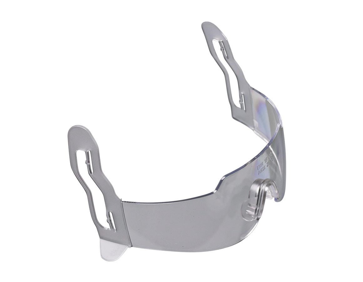Primary image Integrated helmet goggles clear