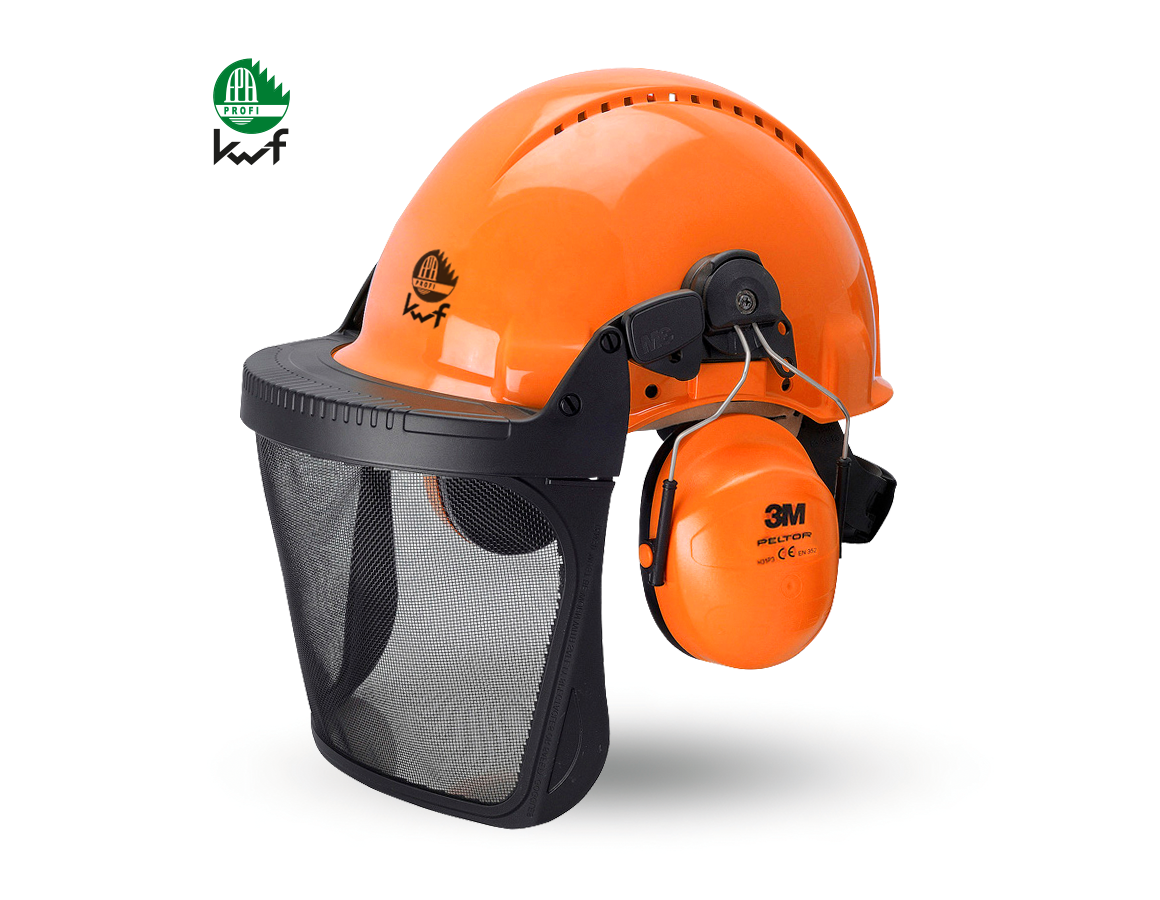 Primary image KWF Forester's helmet combination orange