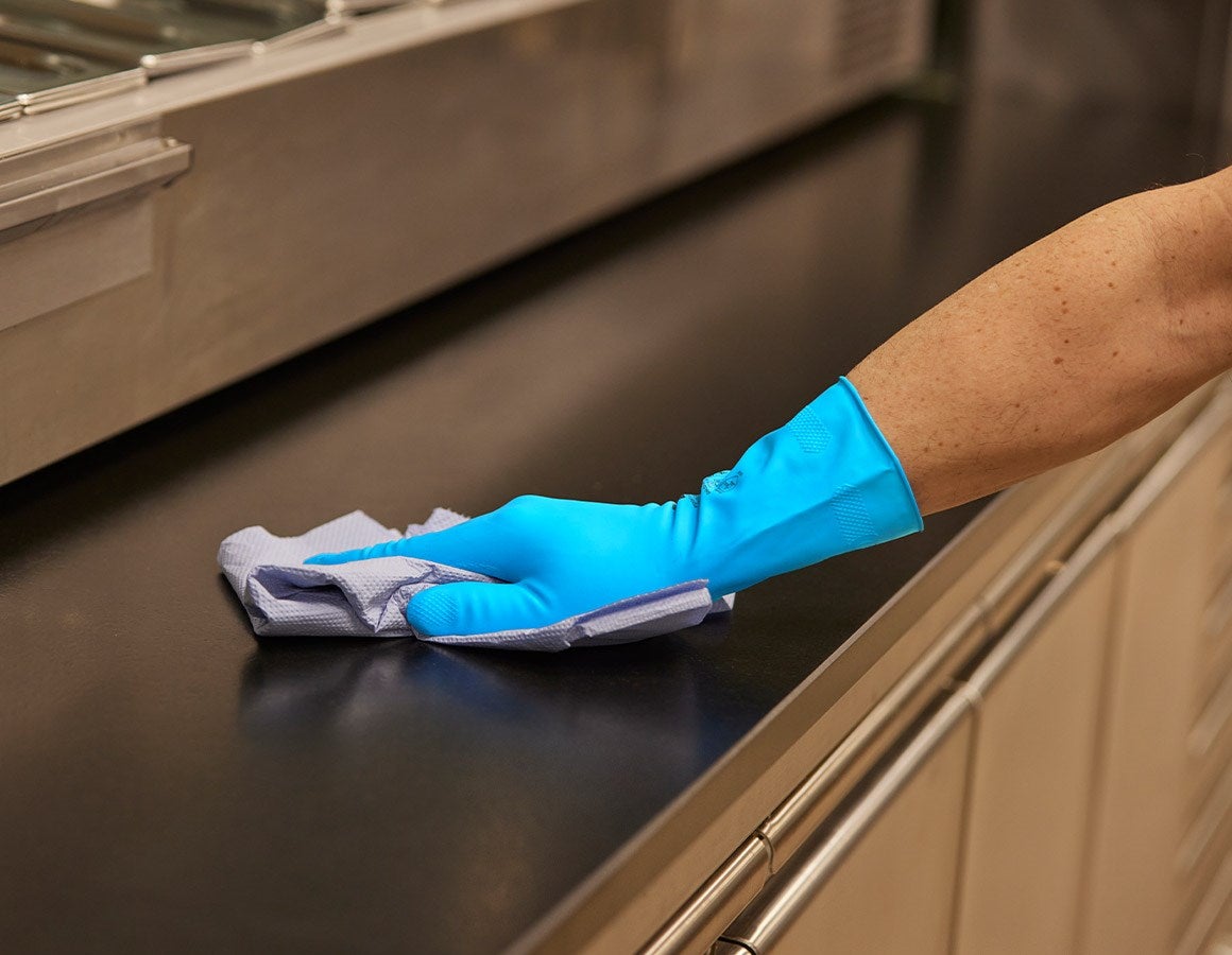 Main action image Latex household gloves XS