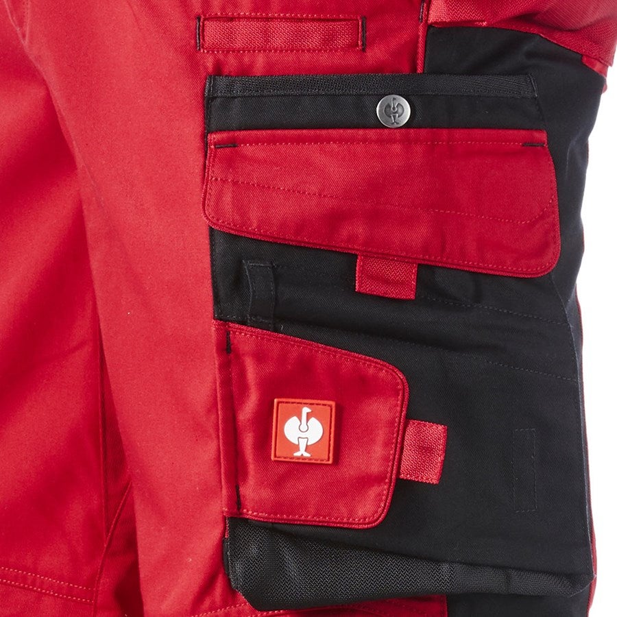 Detailed image Bib & brace e.s.motion red/black