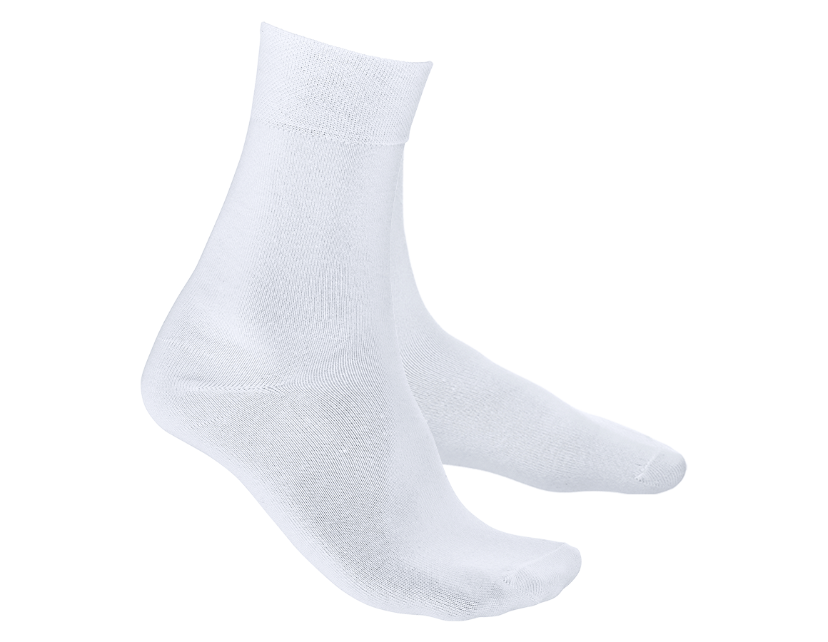 Primary image Healthcare socks classic light/high, pack of 2 white