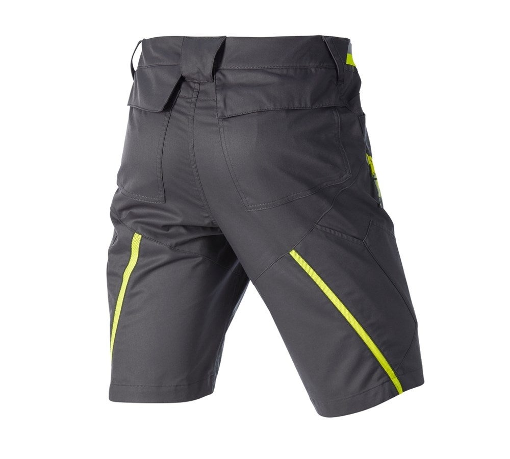 Secondary image Multipocket shorts e.s.ambition anthracite/high-vis yellow