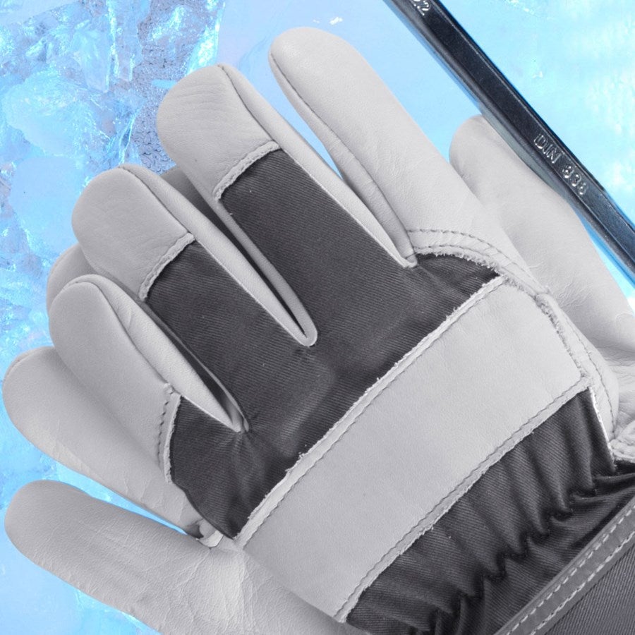 Detailed image Grain leather winter gloves Yukon 9