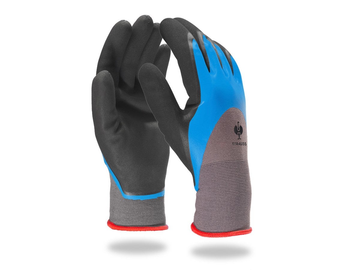 Primary image Nitrile foam gloves Flexible Pro blue/grey-melange