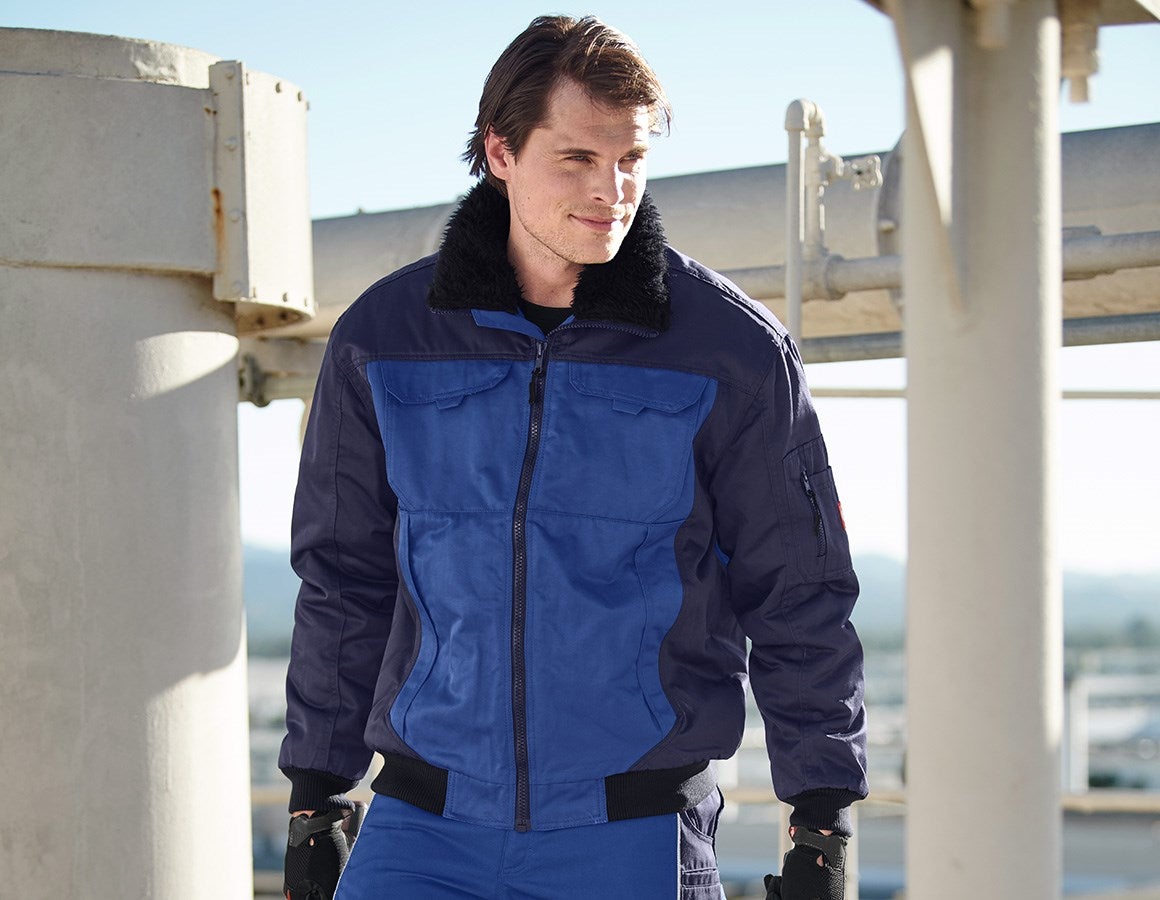 Main action image Pilot Jacket Dakota II royal/navy blue