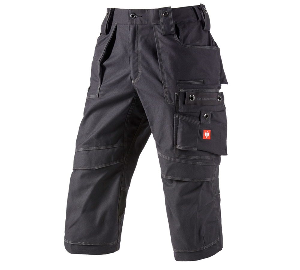 Primary image 3/4 length trousers e.s.roughtough black