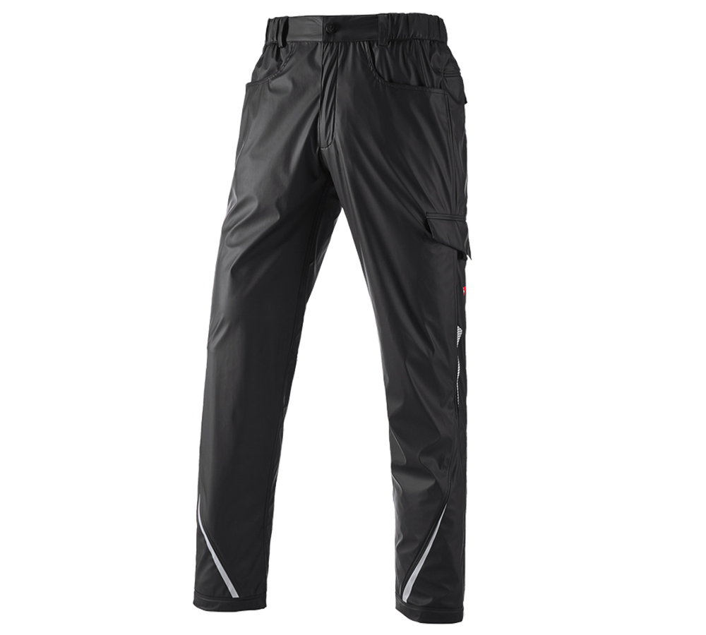 Primary image Rain trousers e.s.motion 2020 superflex black/platinum