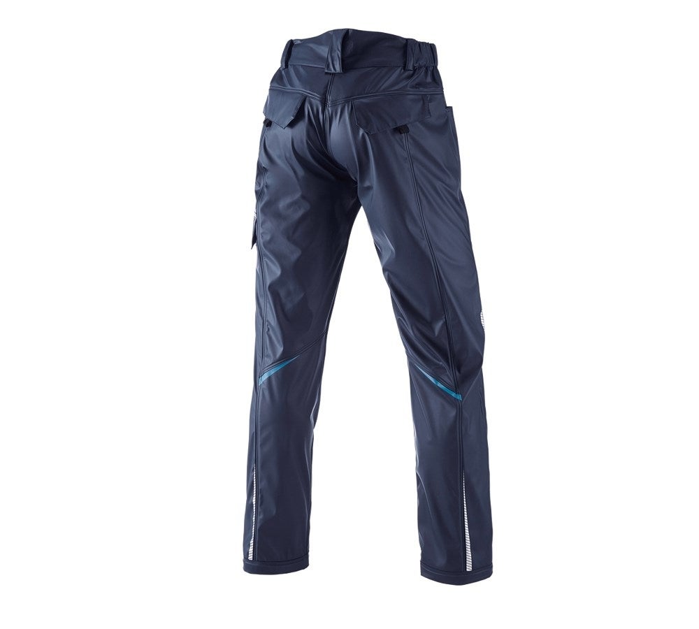 Secondary image Rain trousers e.s.motion 2020 superflex navy/atoll