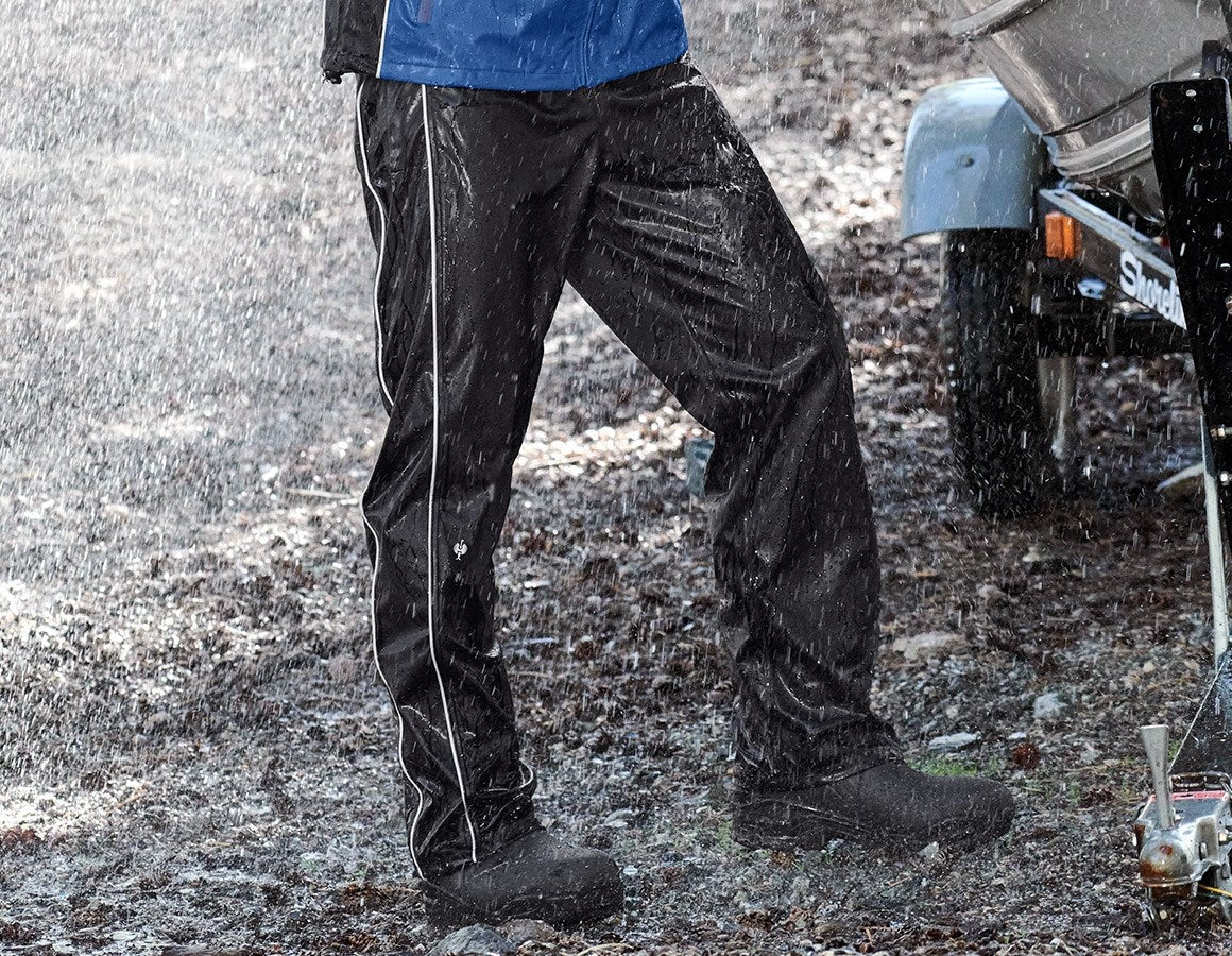 Main action image Rain trousers flexactive black