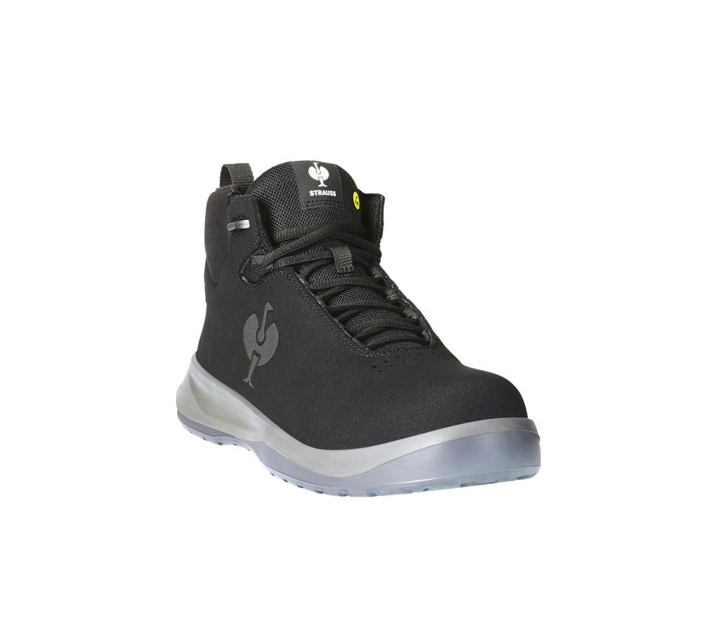 Secondary image S1P Safety shoes e.s. Banco mid black/anthracite